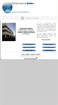 Mobile Screenshot of performancesales.com